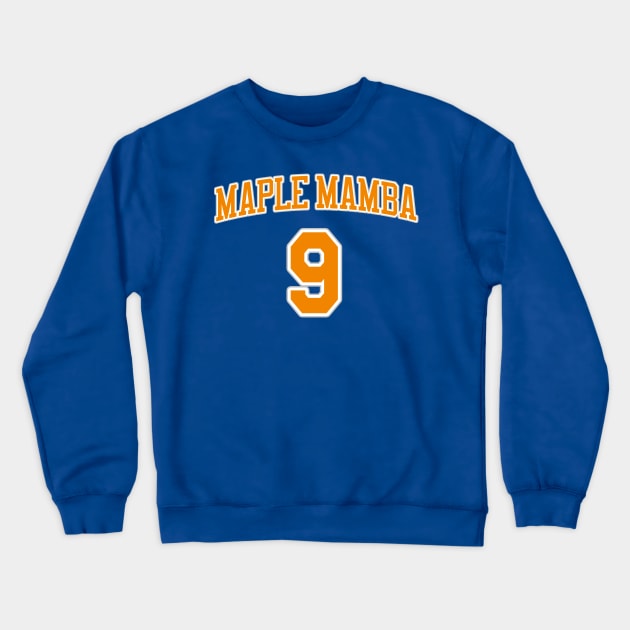 Maple Mamba Shirsey Crewneck Sweatshirt by The Knicks Wall